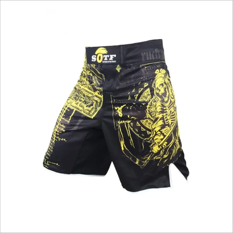 Muay Thai Training Bjj Boxing Shorts Pants for Men Printing MMA Fighting Pant Gym Sanda Sports Clothing Boxe Fight Wear |
