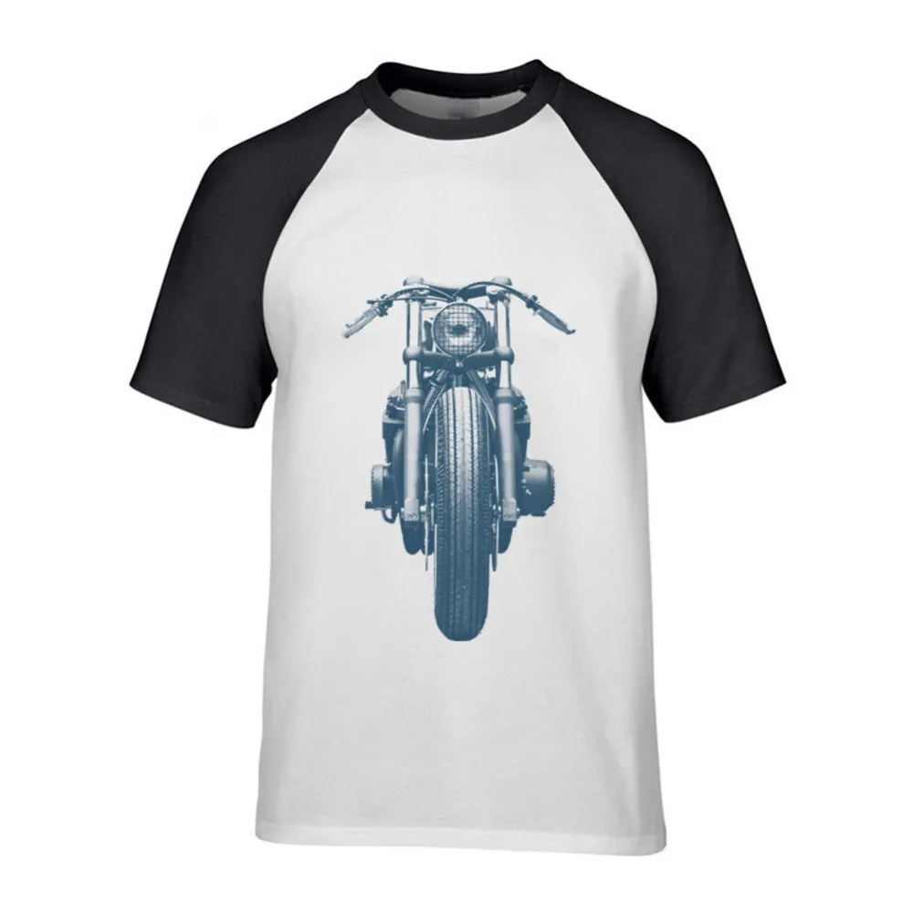 Модная дизайнерская футболка Blaster Cafe Racer мужские высококачественные Ретро