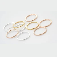 lo paulina s925 silver classic simple round ring for mothers day gift joyas wholesale jewelry