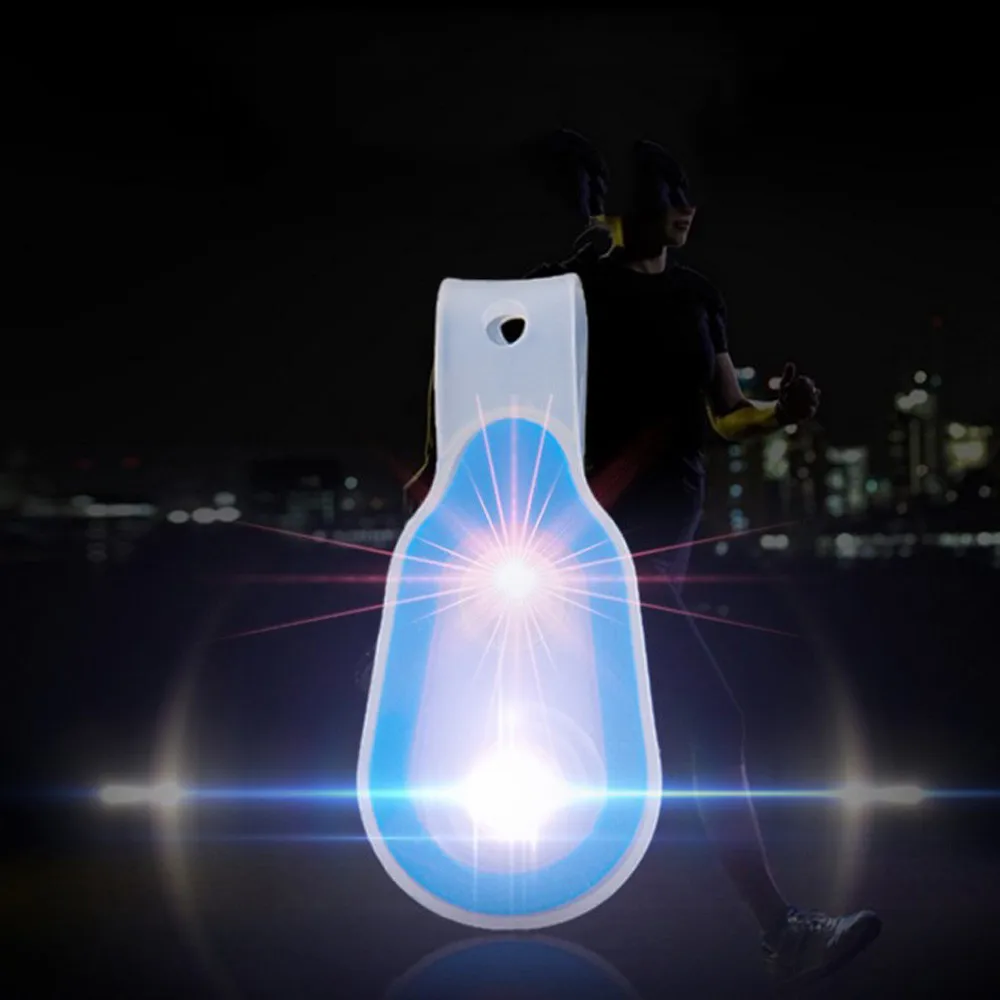 Горячая Распродажа одежда на клипсах 2LED лампа магнит для бега прогулок езды