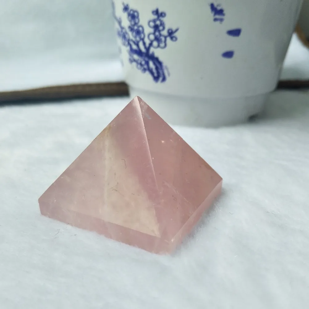 40 мм 100% Натуральная роза Ранняя пирамидальная терапия бесплатная доставка|Камни|