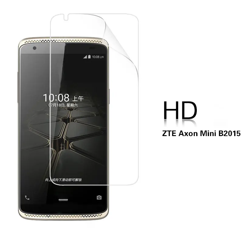 HD прозрачный глянцевый пленка для ZTE Axon Lux Max Mini матовая анти-отпечатков пальцев