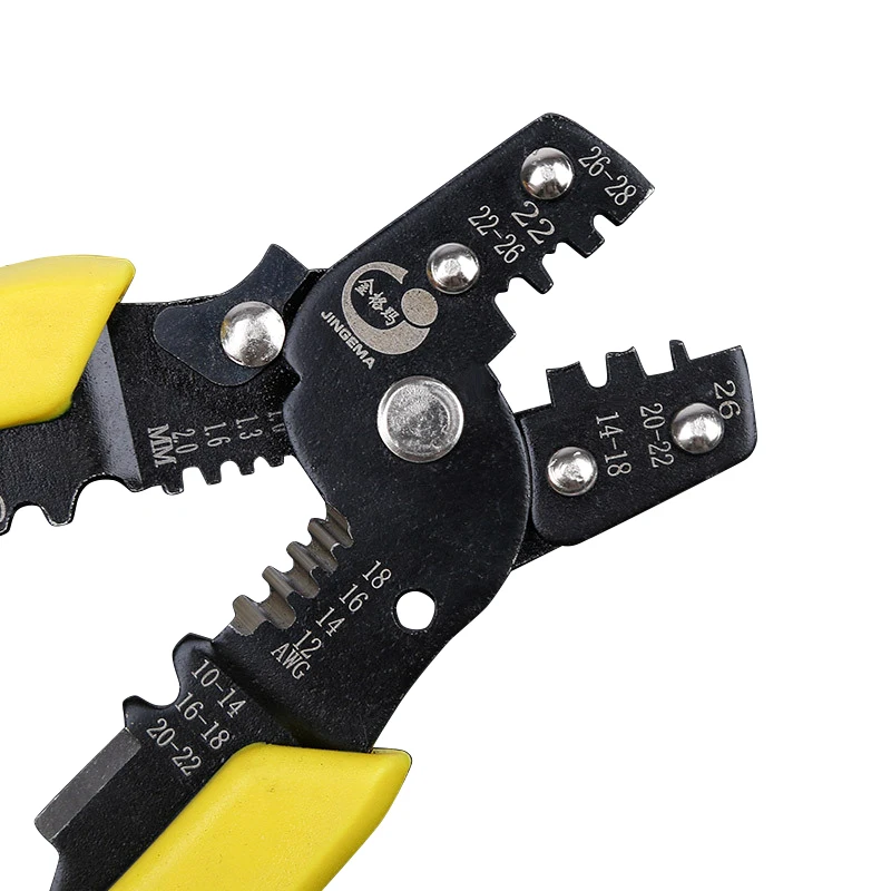 

3 In 1 Cable Wire Stripper Ratchet Terminal Crimping Cutting Pliers Cut Multifunctional Hand Tools Pliers Multi Tool Electrician