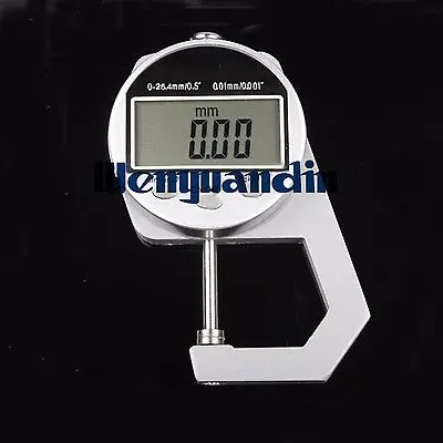 

Цифровой тестер толщины ткани и кожи, измеритель толщины ткани A27