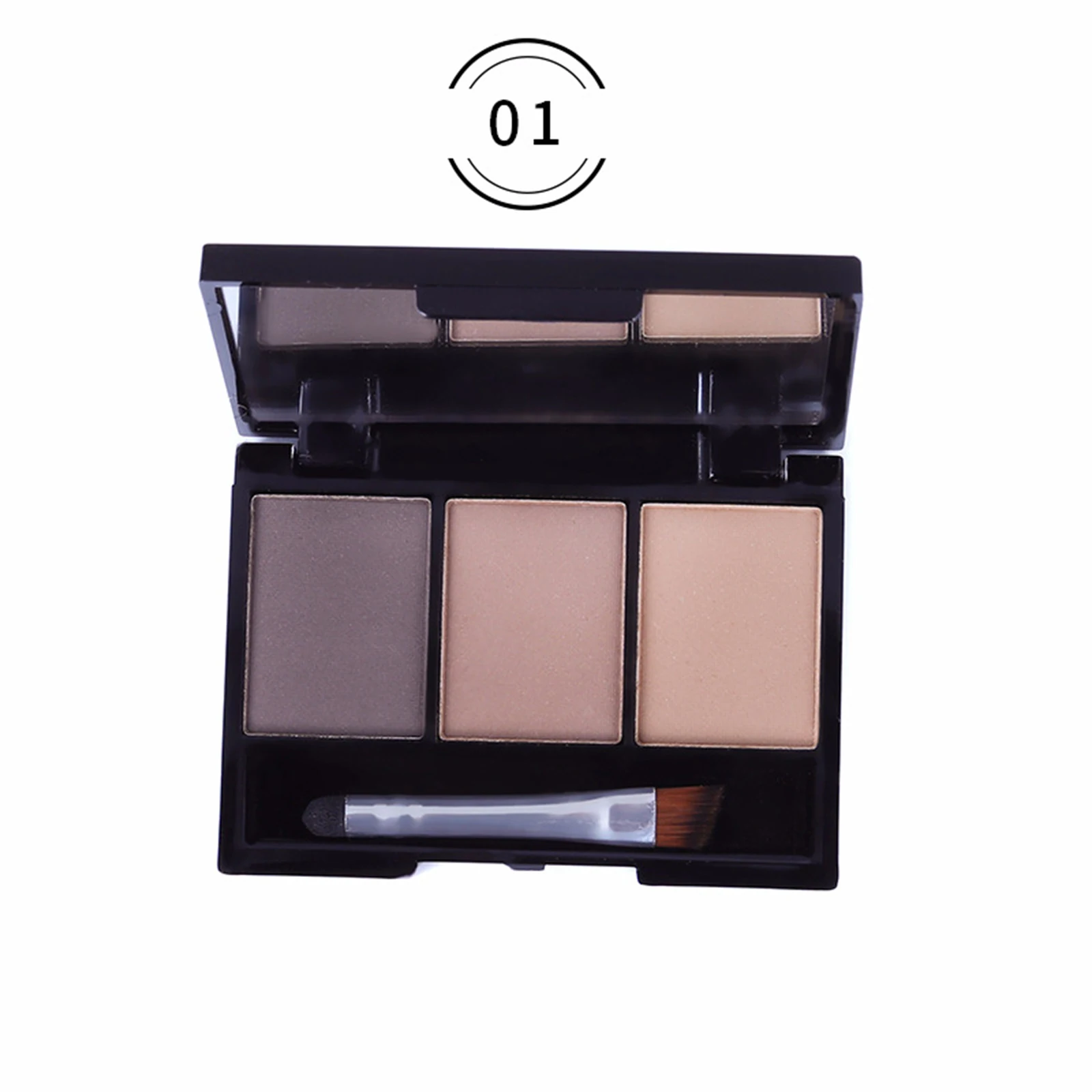 Anmas Rucci 3 цвета теней для бровей макияж долговечный водонепроницаемый тени пудра