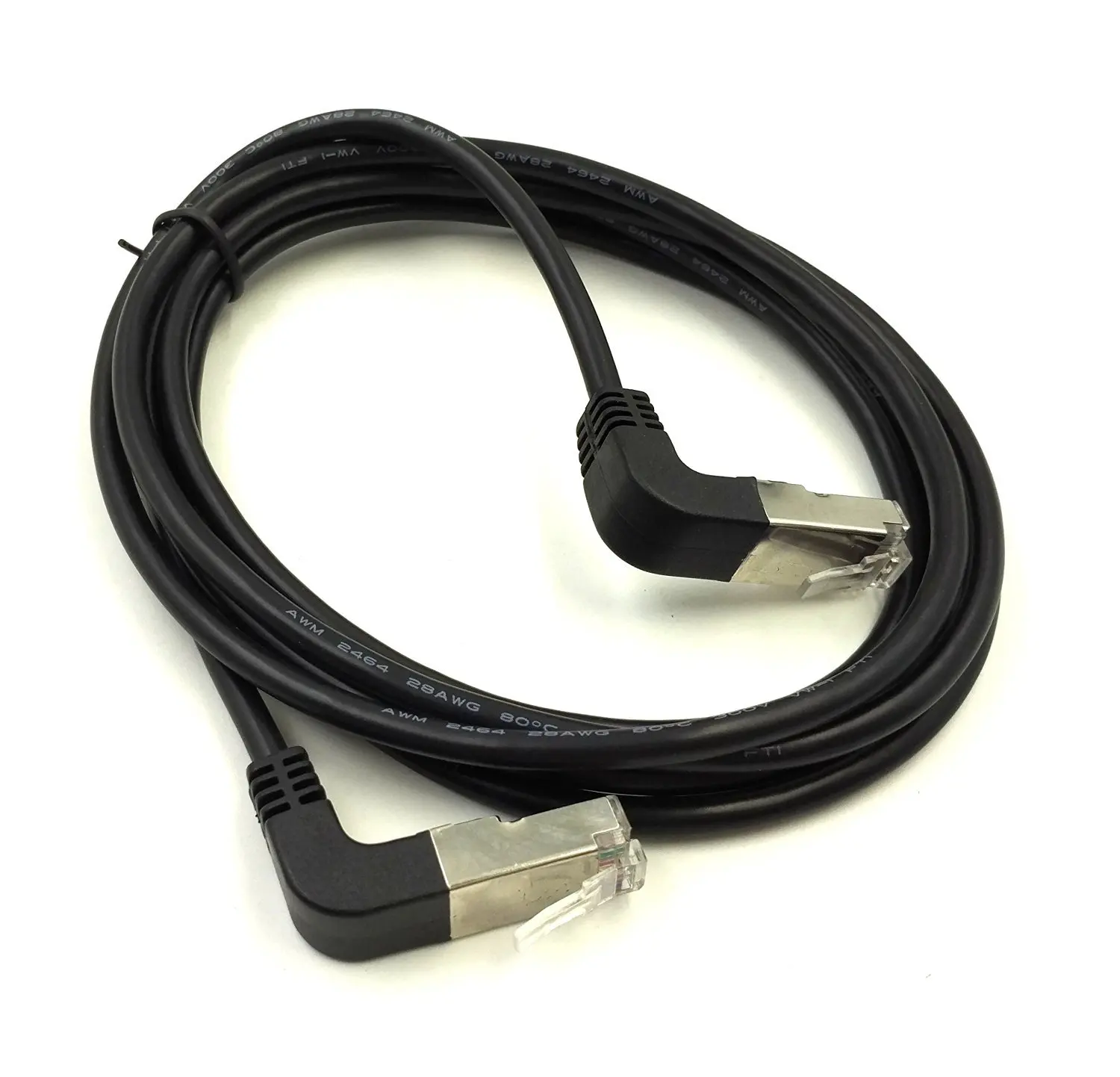 3m RJ45 вверх штекер-вверх штекер 90 градусов Cat 5 Ethernet-кабель (UpUp штекер) | Компьютеры и