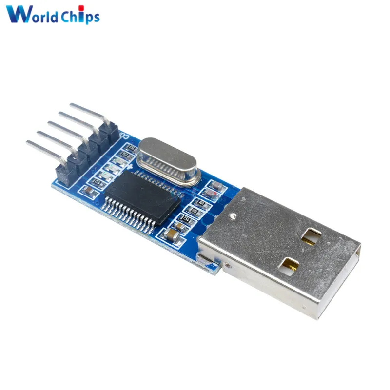 Модуль PL2303 USB в RS232 TTL PL2303HX скачать Линейный модуль на STC микроконтроллер