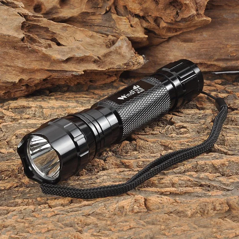 

WindFire 501B LED XML-T6 L2 V6 18650 Hunting Camping Exploring Flashlight Emergency Tactical Torch Light Mini Size Lantern