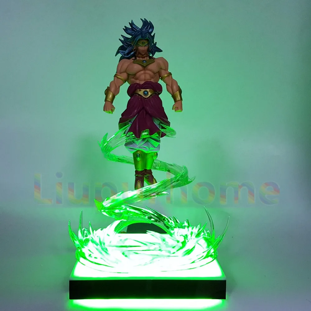 Dragon Ball Z Broly мощный Летающий светодиодный светильник база Рождественский Декор