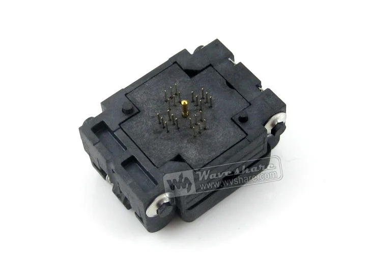 

Plastronics IC Test Socket Adapter 24QN50K14040 24QN50S14040 0.5mm Pitch 24 Pins QFN24 MLP24 MLF24 Package