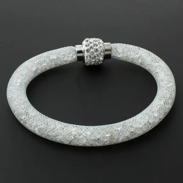 Женский браслет с кристаллами дешевые ювелирные изделия стразы магнитная