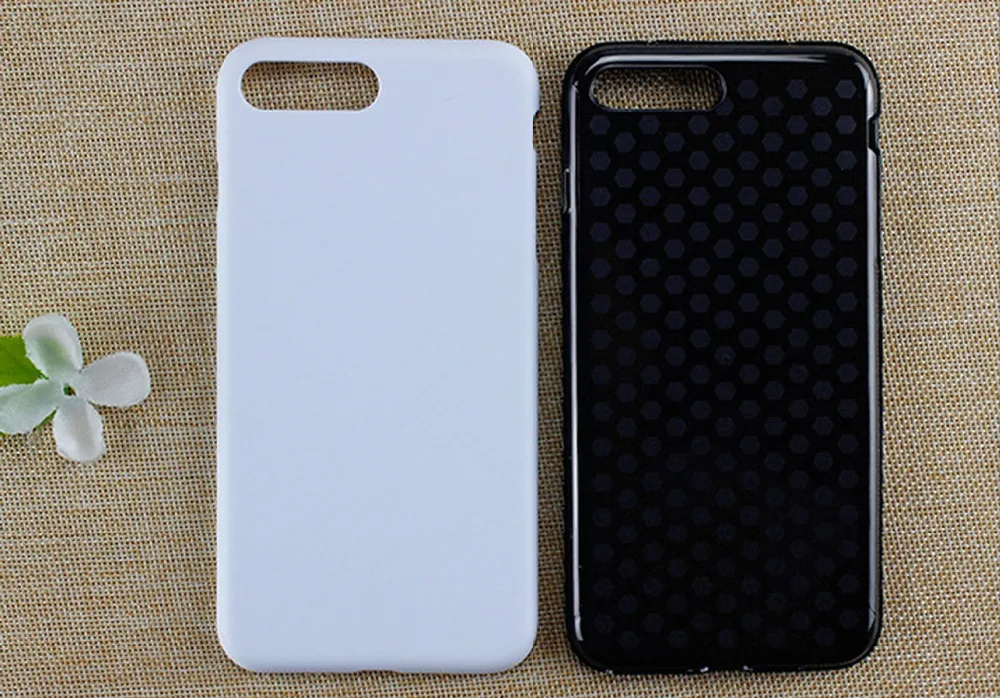 Manniya Blank 3D сублимации 2 в 1 телефонные чехлы для iphone 6 6+ 7 8 7+ 8+ X XS XR XS MAX! 50 шт./лот