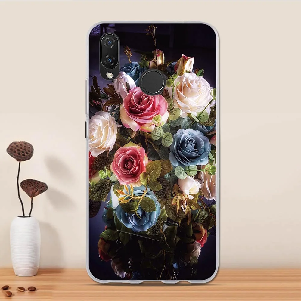 Для huawei P Smart Plus чехол 6," мягкий ТПУ задняя крышка для huawei P Smart Plus чехол силиконовый чехол для huawei Nova 3i чехол - Цвет: 7
