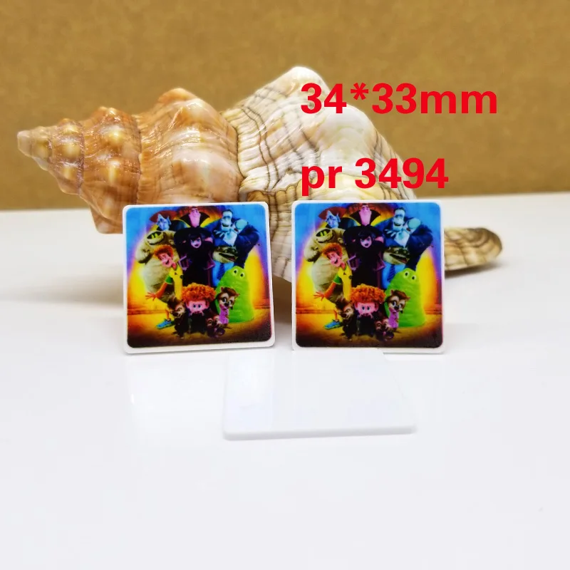 30 шт. Герой мультфильма плоской смолы PR 3569 - Цвет: 3494