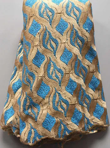 Новинка французское кружево со стразами африканская Тюлевая сетчатая ткань