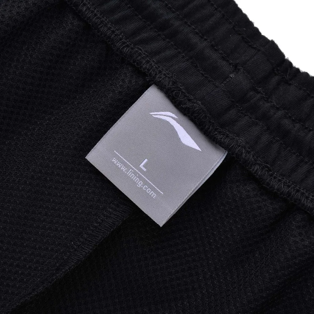 Li Ning мужские спортивные штаны для баскетбола 100% хлопок удобные с подкладкой