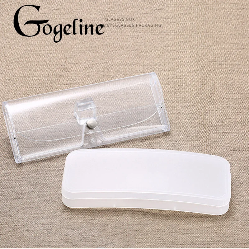 

Футляр для очков Gogeline 2019, для мужчин и женщин, универсальный пластиковый футляр с зажимами