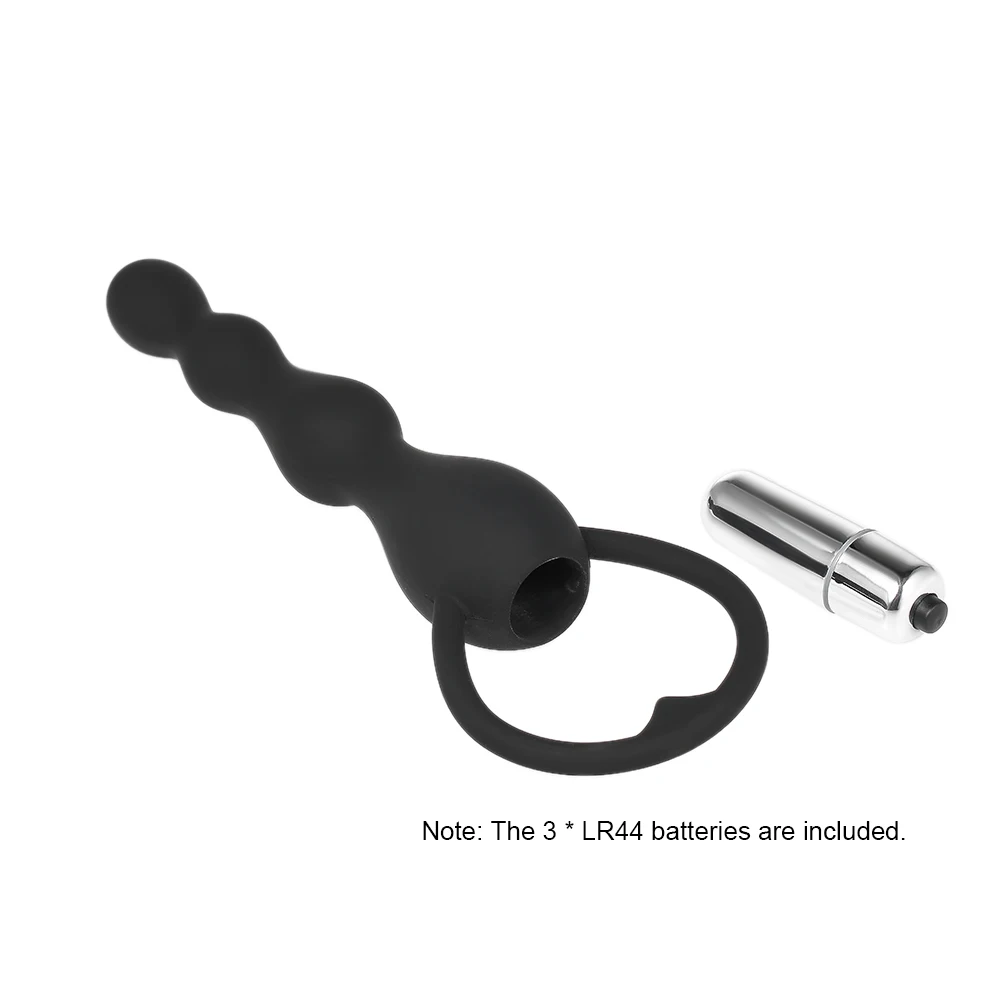 Анальный вибратор секс игрушка водонепроницаемый силиконовый Анальная пробка