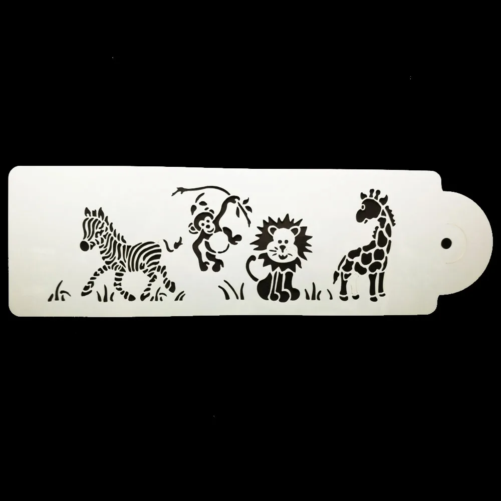 Бабочка DIY цветок торт рамка фотообои животные зоопарк декоративный шаблон