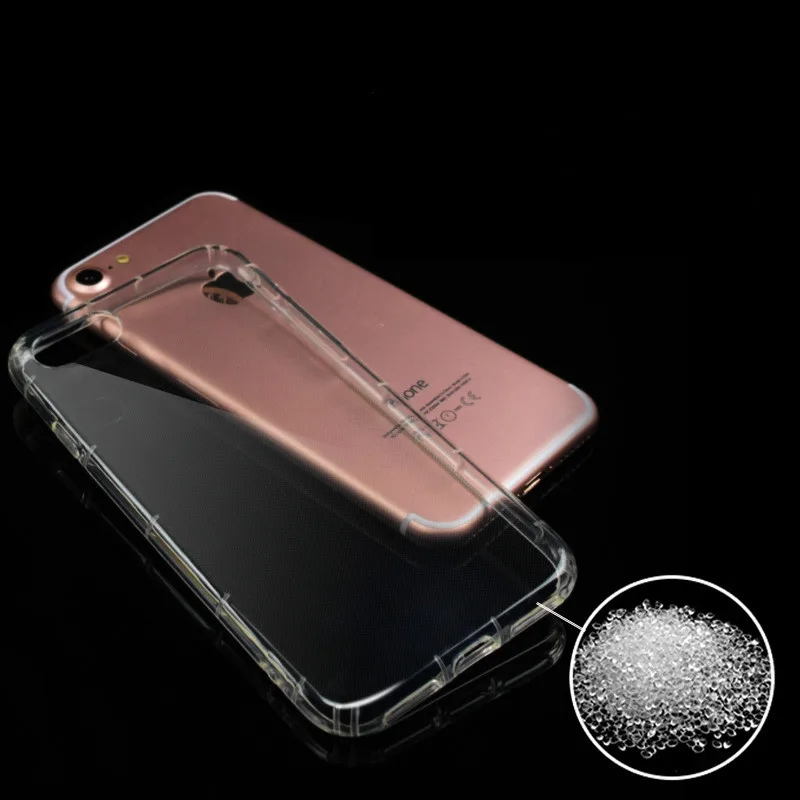 Новый прозрачный чехол из ТПУ 1 шт. для Apple iPhone 7 Plus 6 6s 5 5s SE чехлы на мобильный