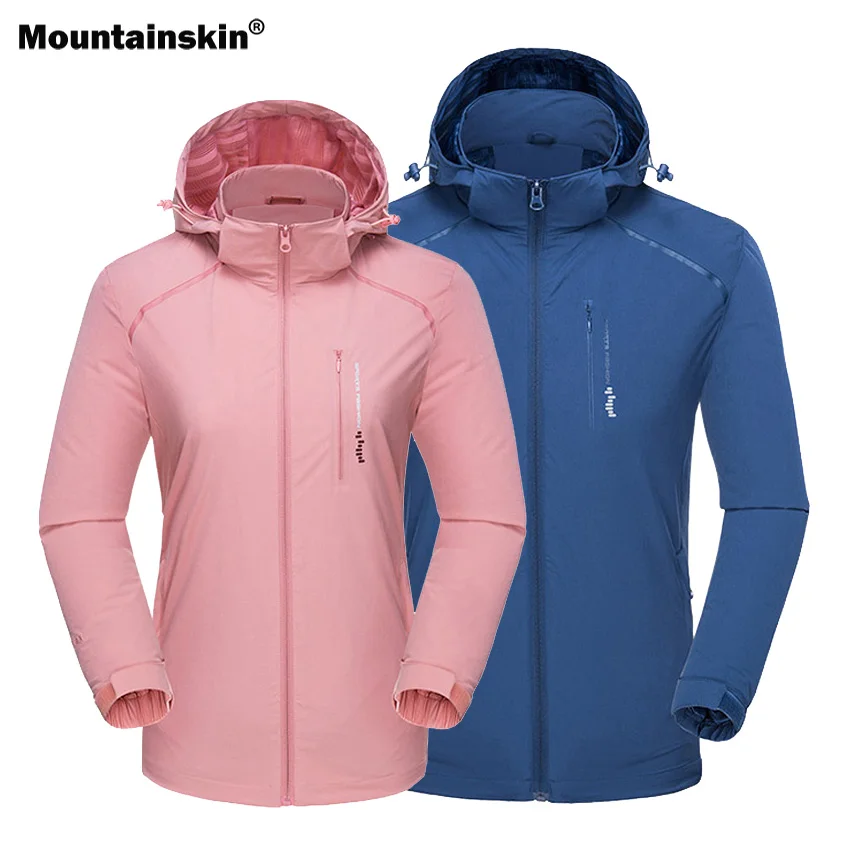 Куртка Mountainskin Мужская/Женская водонепроницаемая эластичная дышащая ветровка