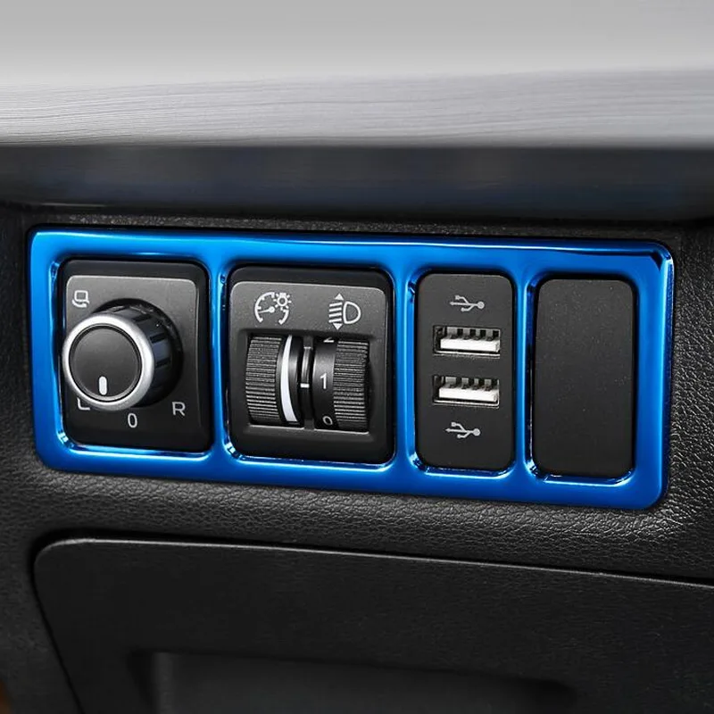 Tonlinker интерьерная кнопка включения фар наклейка для Geely Atlas-19 автомобильный Стайлинг 1 шт. крышка из нержавеющей стали наклейка s
