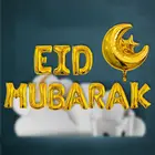 16 ''счастливый ИД Мубарак Рамадан буквы фольги Воздушные шары украшение Алфавит баннеры Луна набор для вечеринок для мусульман 3 типа