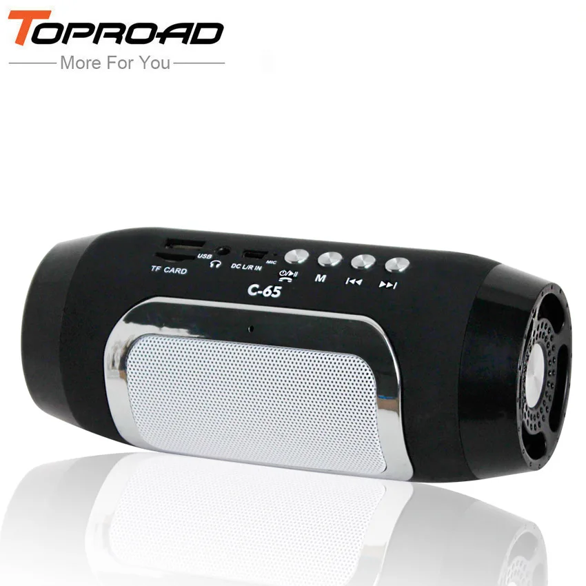 TOPROAD Bluetooth колонка, Беспроводная колонка Colunas, динамик s для компьютера, caixa de som, поддержка TF, fm-радио, саундбар, громкий динамик