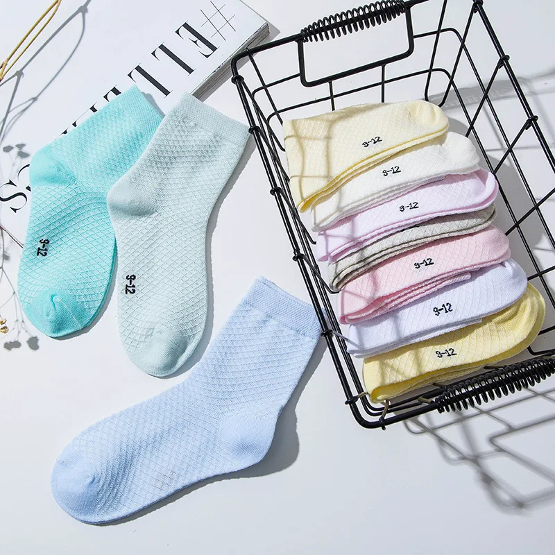 2019 носки пружина однотонные девушки|Носки| |