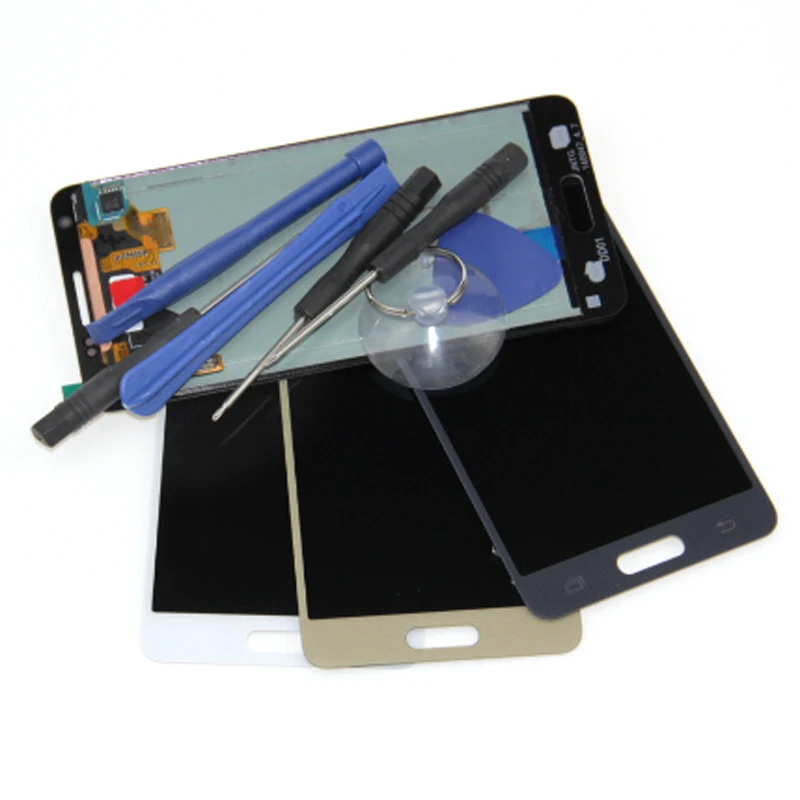Протестировано хорошо супер AMOLED для samsung Alpha G850 lcd note 4 mini G850F ЖК экран сенсорный