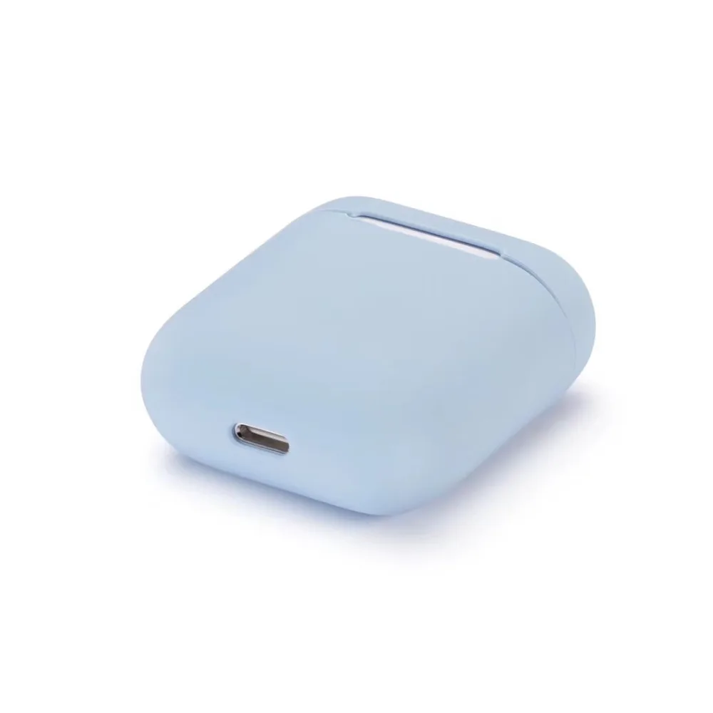 Чехол для Apple Airpods силиконовый чехол iPhone беспроводная bluetooth гарнитура защитный