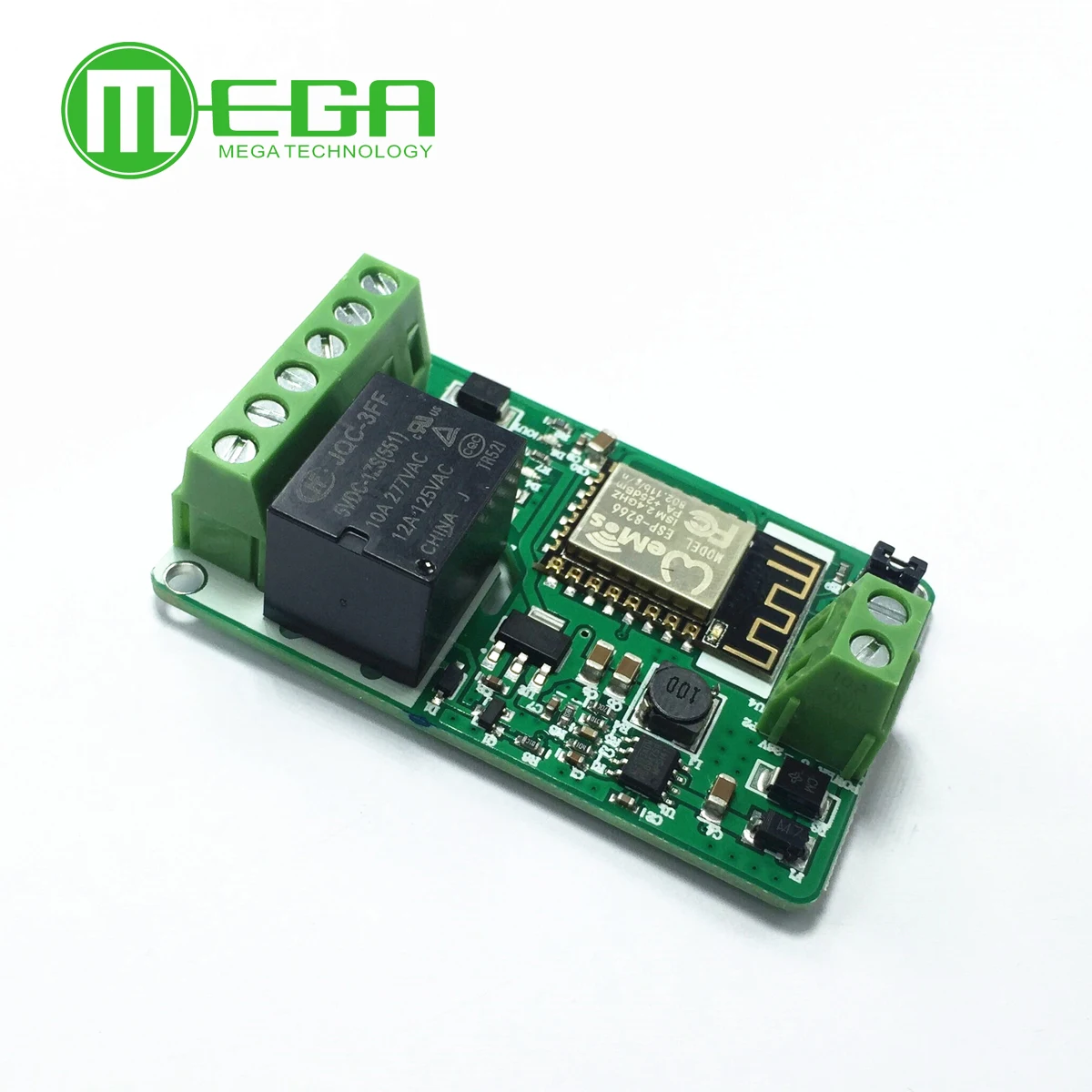 Green ESP8266 10A 220V Сетевой релейный Wi-Fi модуль вход DC 7V ~ 30V модули | Электронные