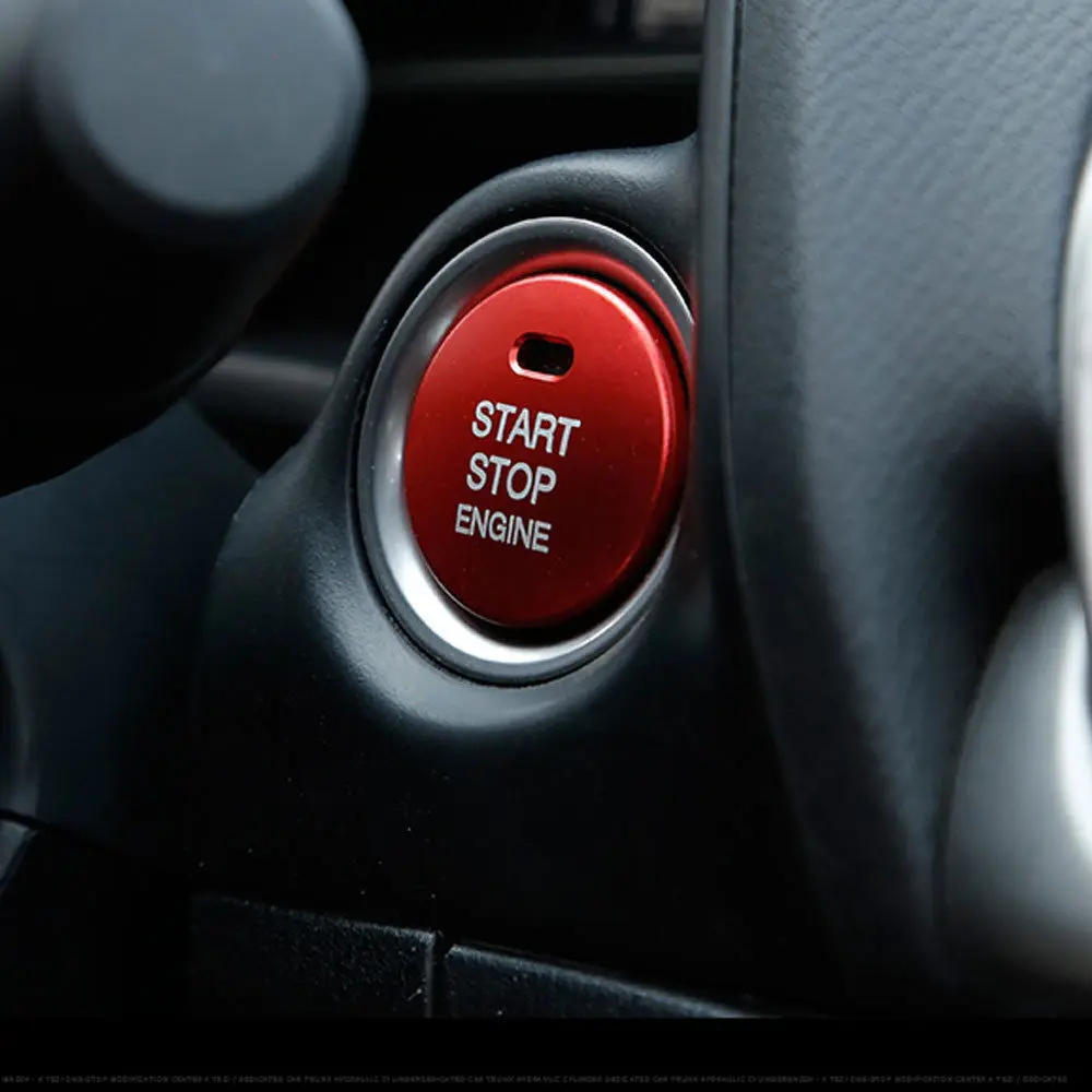 

Автомобильный двигатель старт/стоп кнопка Зажигания Накладка для Mazda Axela CX-3 4 5 Atenza