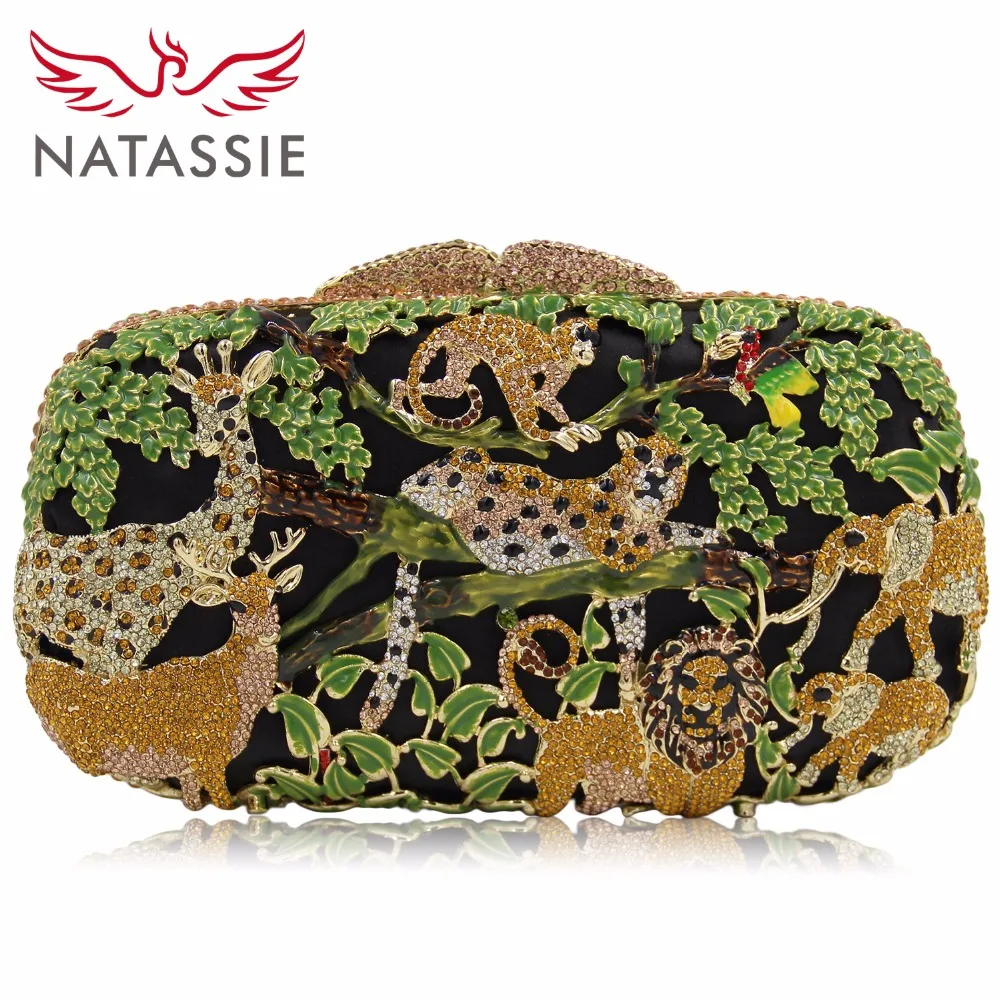 Natassie Вечерние сумки Для женщин Клатчи сумка женская кристалл кошельки женские