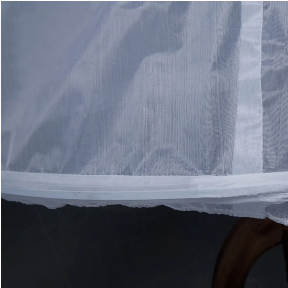 Новое поступление 2018 Высококачественная трапециевидная Тюлевая Свадебная