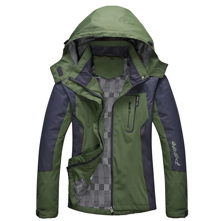 Women Grass Green Альпинистские мужские и женские весенние осенние походные куртки водонепроницаемые ветровки для альпинизма, кемпинга, походов, дождевиков VA301 - Цвет: Women Grass Green