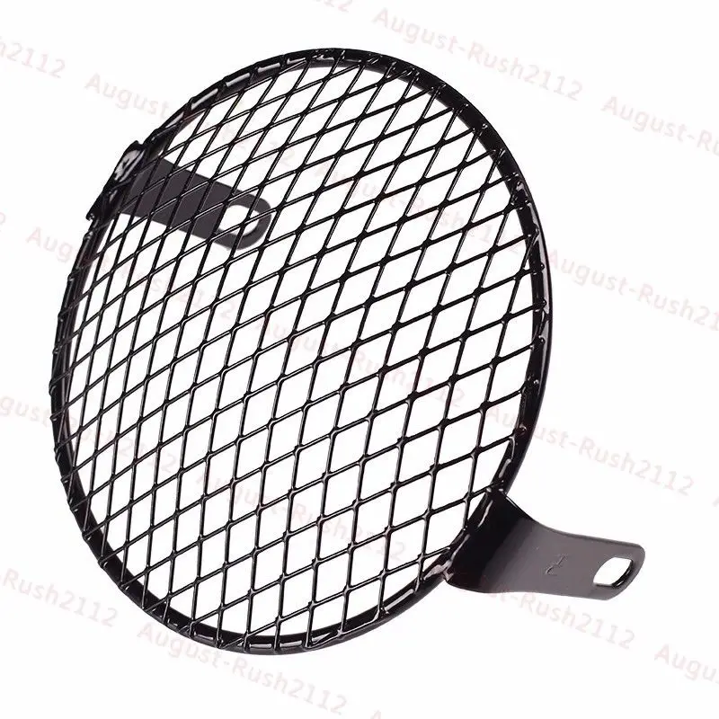 Ретро гриль алмазное Боковое крепление накладка на фару маска для Harley Honda Kawasaki