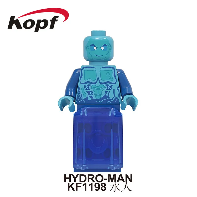 KF1198 Without Box Building Blocks Figures Bricks Thor Captain America Loki With Chromed Hair Doctor Strange War Machine Wasp For Kids Toys KF6101 - Цвет: KF1198 Without Box