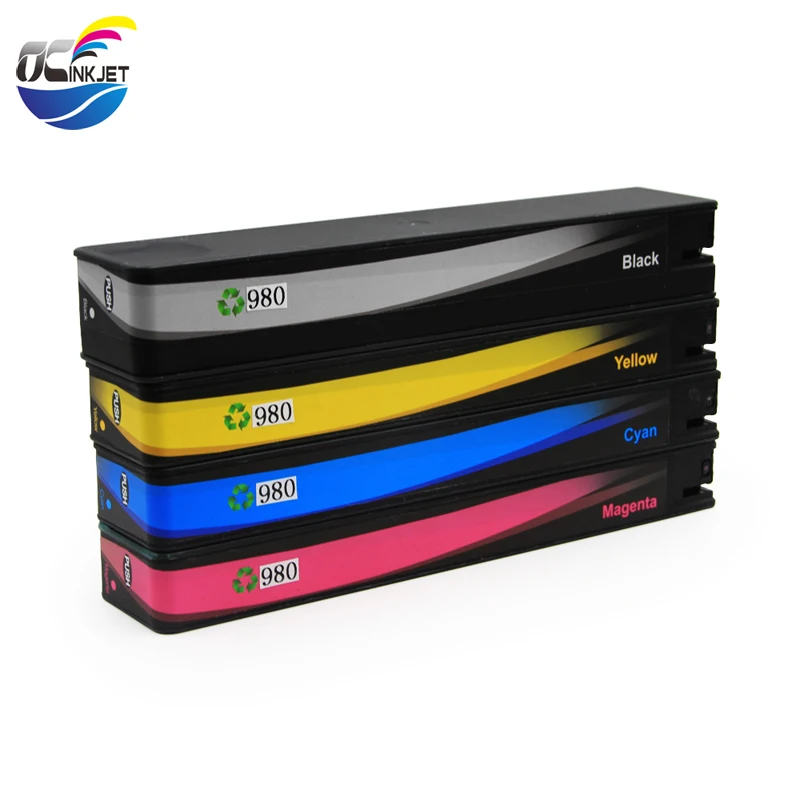 

OCINKJET For HP 980XL 980 XL 100% New Remanufactured Ink Cartridge With Full Pigment Ink For HP Officejet Enterprise X555xh