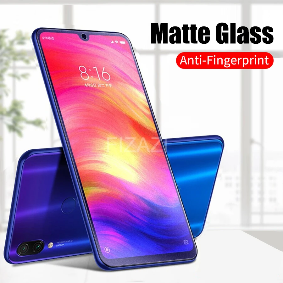 Матовое закаленное стекло для Xiaomi Mi Redmi Note 7 6 5 Pro 6A S2 Black Shark 2 Защитная пленка экрана