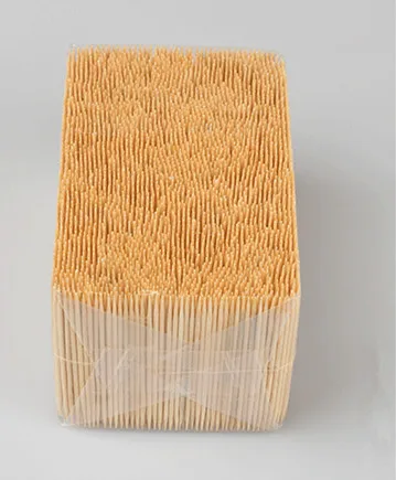 Супер ценный Бамбуковые Зубочистки в оптовой упаковке Фруктовый нож двойной или