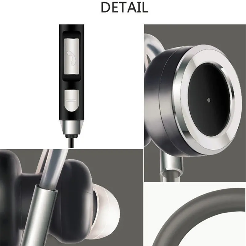 Шум отмена bluetooth-гарнитура Спорт Беспроводной Handsfree наушники голосовых команд