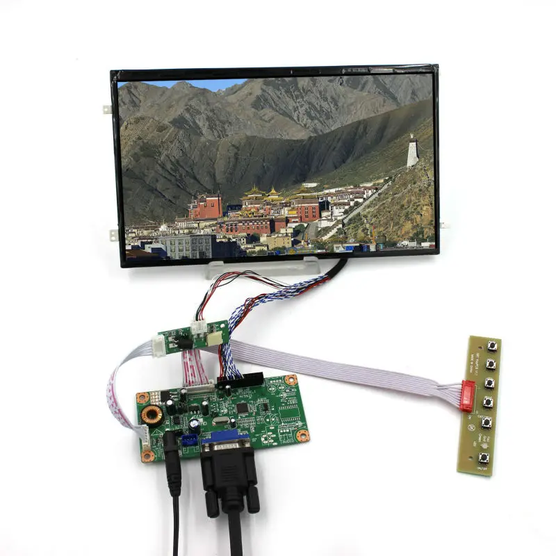 

VGA LCD Controller Board with 10.1inch B101XAN01.2 1366x768 AHVA LCD Screen