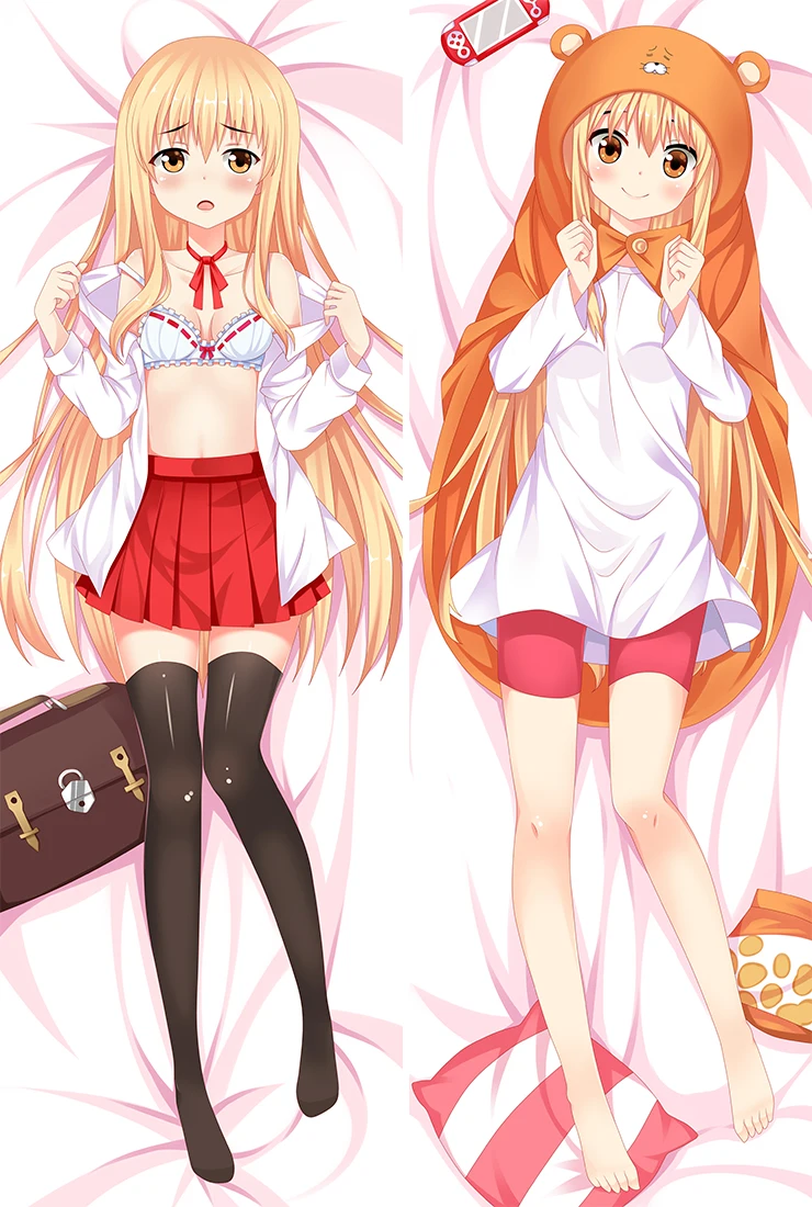58061 Аниме Himouto,-August! Ботинки для костюмированной вечеринки для косплея Умару-тян»; сексуальная девушка мультипликационный персонаж дома Умару Nanan ebina Dakimakura тела подушку Чехол Крышка обнимающаяся Подушка Чехол s - Цвет: 58061