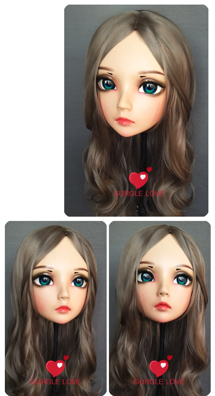 

(NEW-93) Female Male Mask Realistic Silicone Masks Halloween Party BJD Baby Doll Crossdress Japan Kigurumi Mask Anime Cosplay