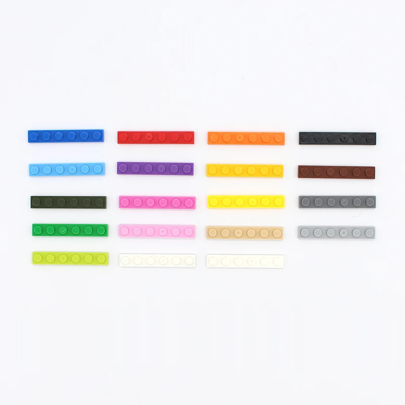 Free Shipping ! Moc Tiles Plate 1x6 3666 Short Piece DIY Enlighten Block Bricks Compatible with Assembles Particles | Игрушки и хобби