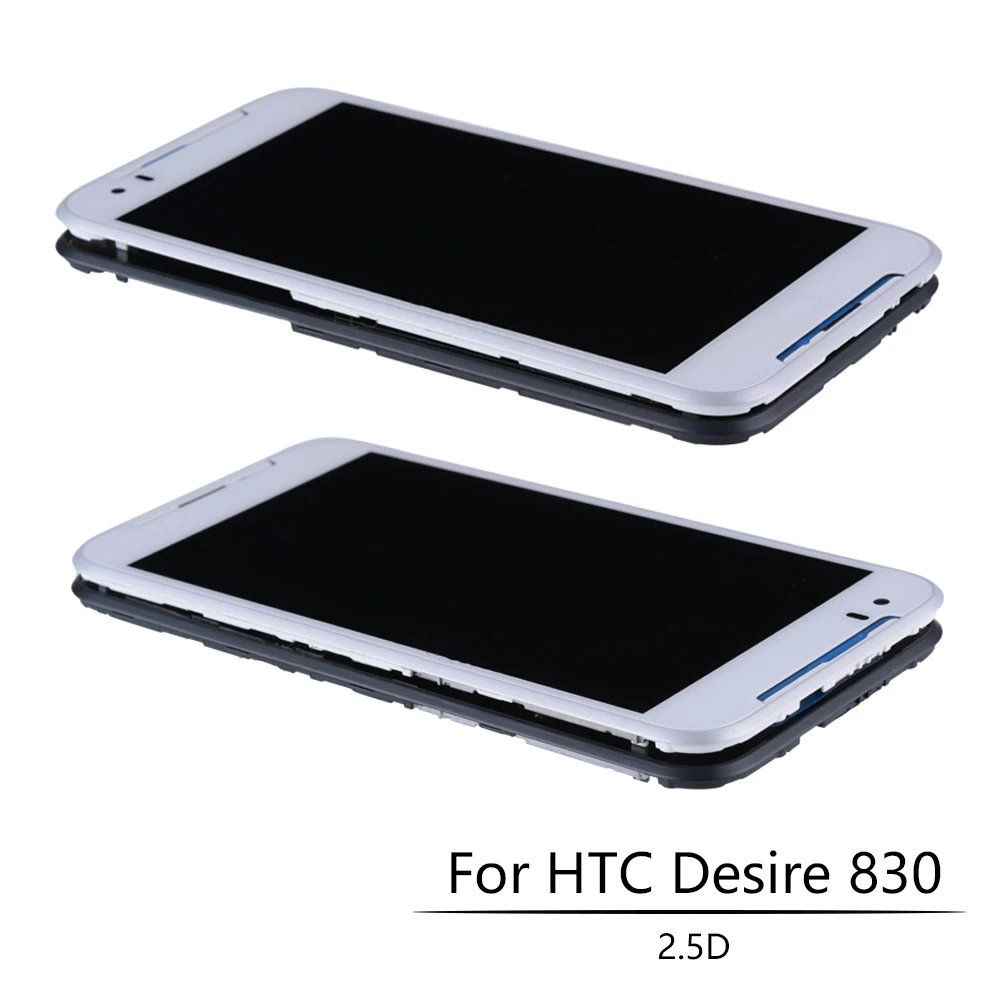 Оригинальный ЖК дисплей 5 дюйма для HTC Desire 830 сенсорный экран с рамкой дигитайзер в
