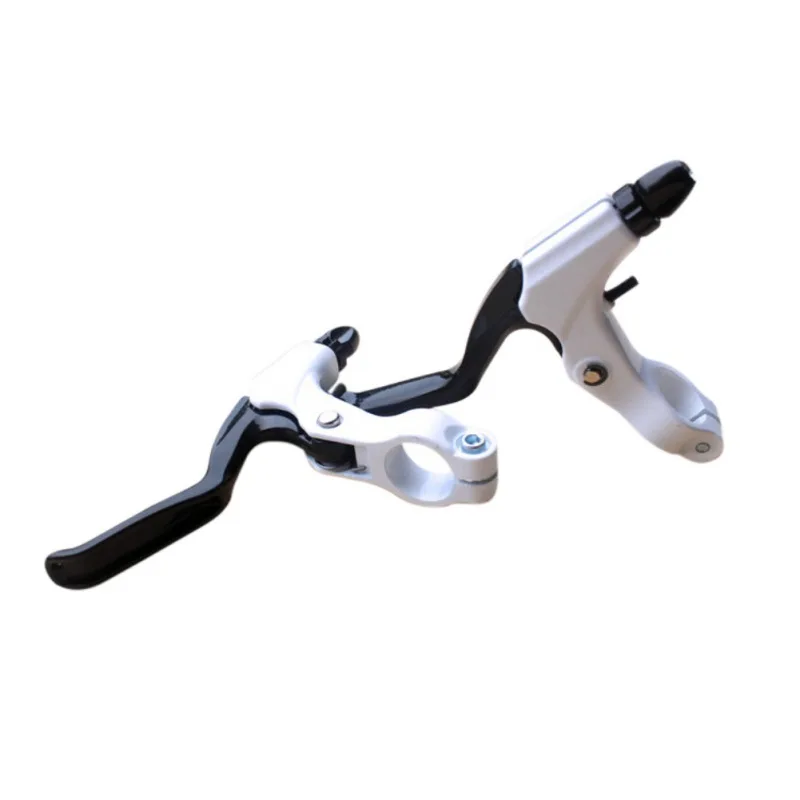 Велосипедный тормозной рычаг черный и белый алюминиевый сплав универсальная