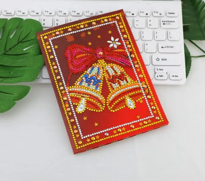 5d Diy бриллиантовый рисунок Рождество карты Алмазная мозаика Emboridery бисер полный заказ мультфильм животных Рождественский подарок Санта-мен