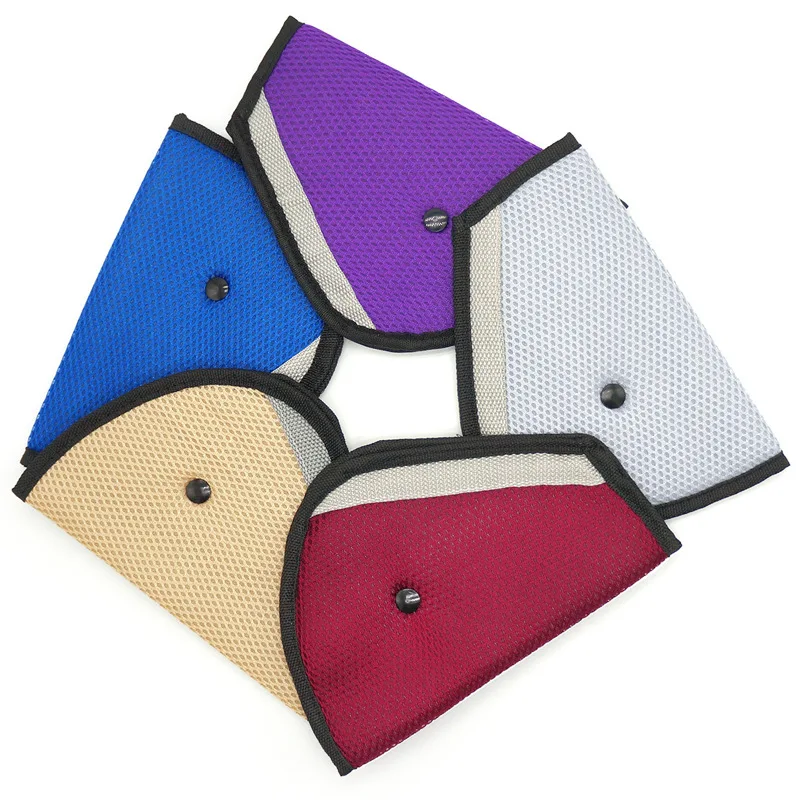 Детская трехслойная сетчатая ткань ремень безопасности для автомобильного